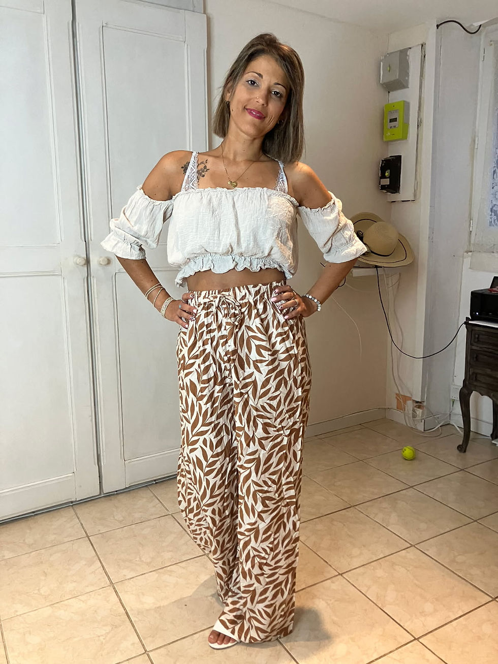 Miniature : Pantalon Feuille 
