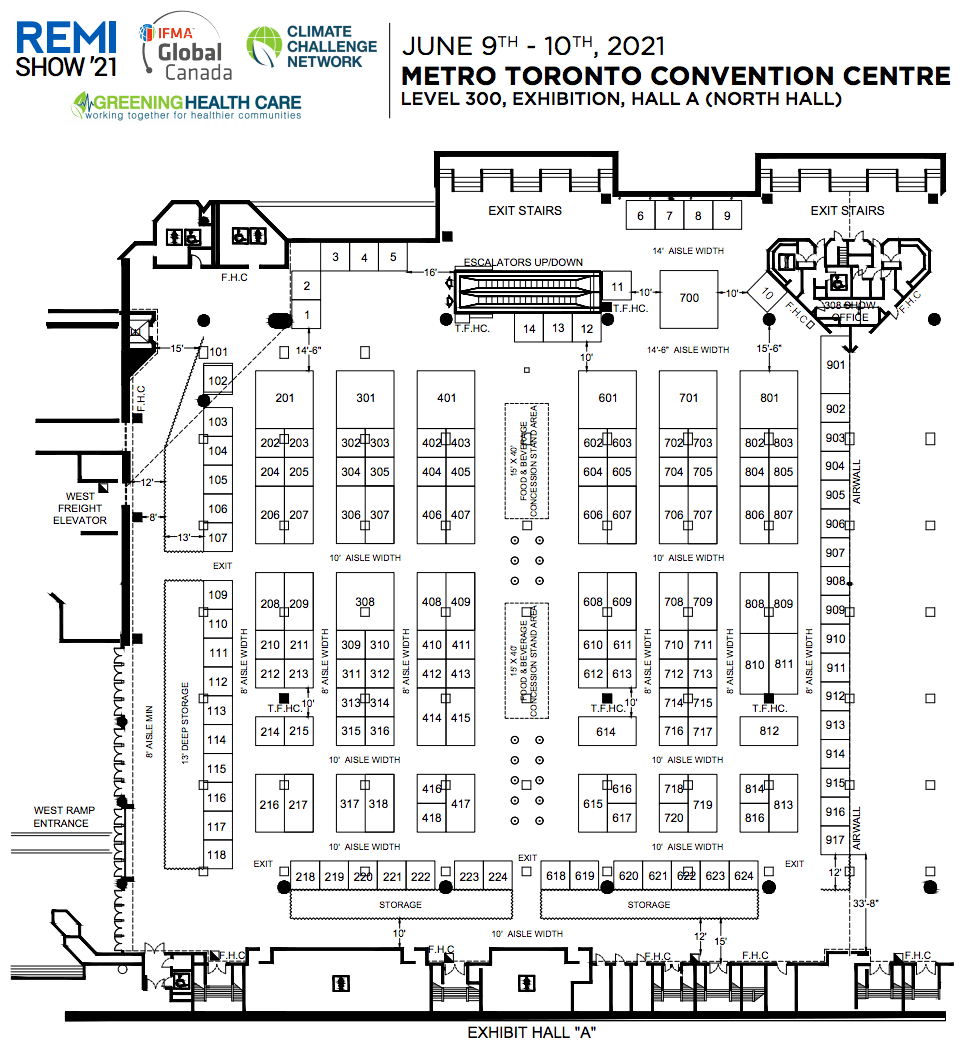 REMI SHOW 2021 Floor Plan