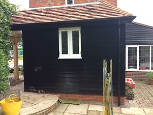 Building rustic extension