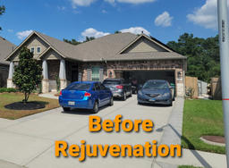 House before Greener Shingles treatment