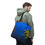 Thumbnail: Night Sky By The Camp Fire Painting - Tote Bag