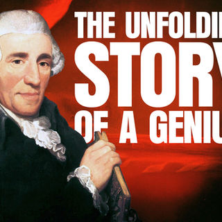 Haydn holding a book