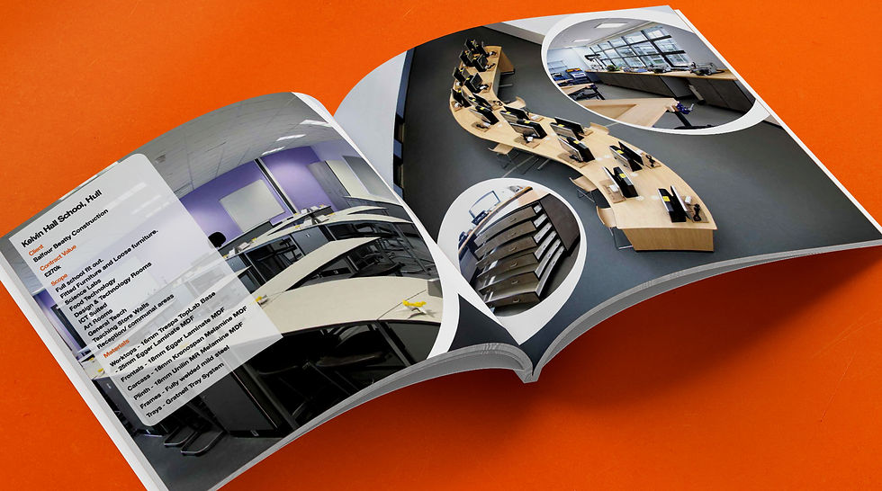 Lab Systems Brochure spread