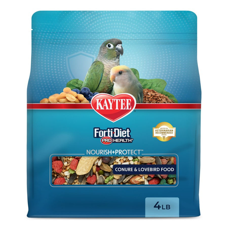 Kaytee Forti-Diet Pro Health Nourish+Protect Conure & Lovebird Food 1ea/4 lb