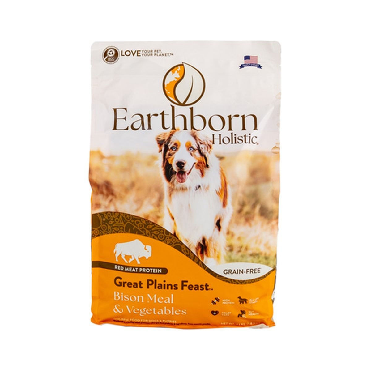 Earthborn 12.5 lbs Dog Grain Free Great Plains Feast