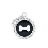 My Family - Dog and Cat Tag - Glam Collection - Small Circle