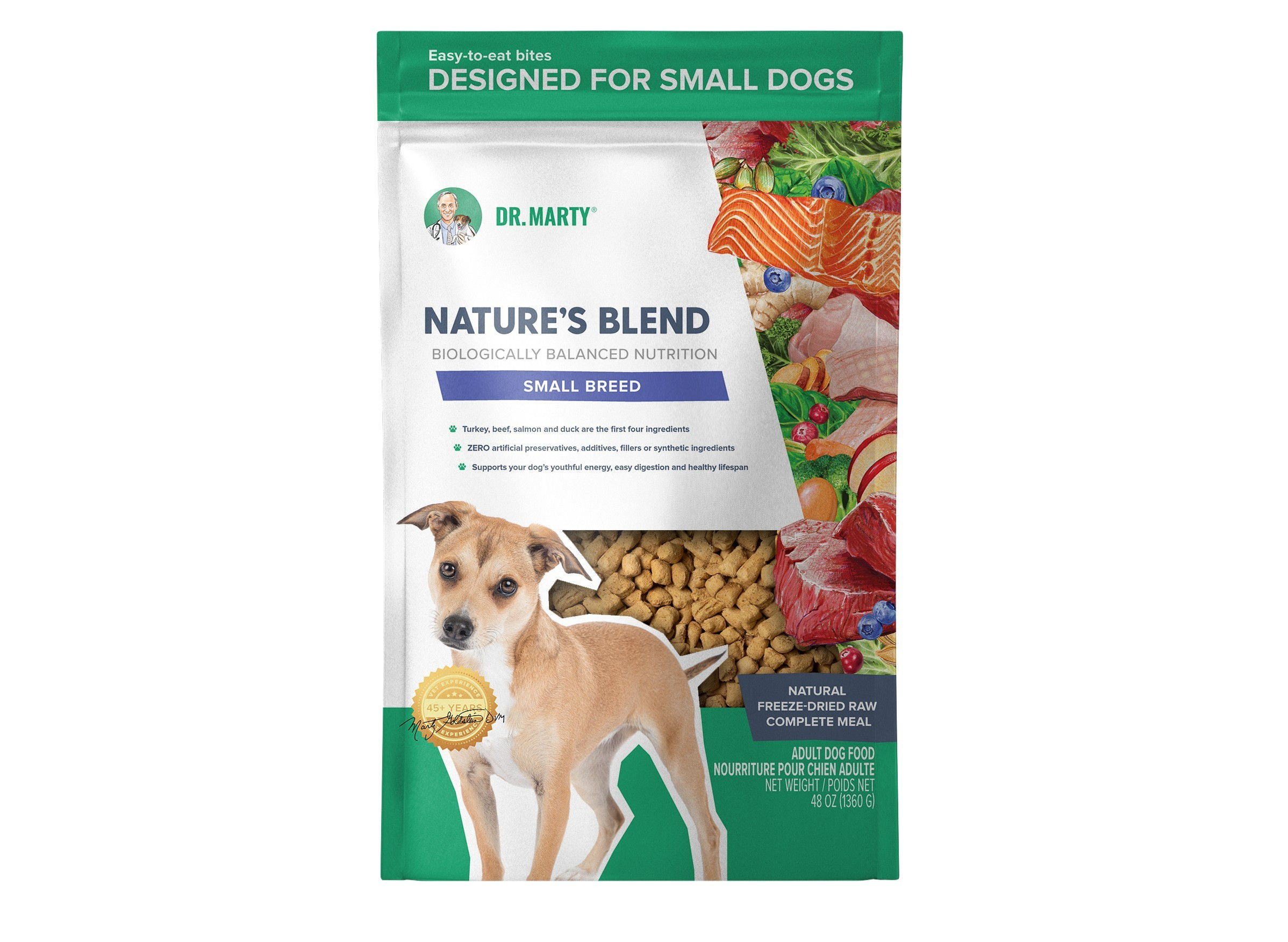 Dr. Marty Nature's Blend Premium Freeze-Dried Small Breed Essential Wellness