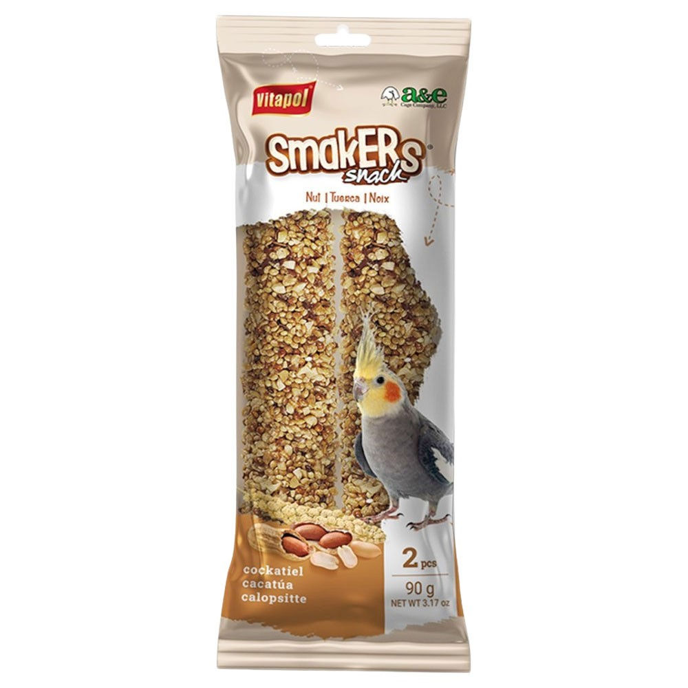 A&E Treat Stick Cockatiel Nut Twin Pack
