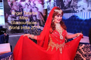 Angel Tetarbe - Winner Miss Glamourfaces World India 2017