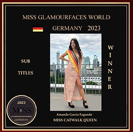 miss catwalk queen amanda garcia fagundo
