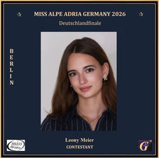 Leony Meier Contestant Alpe Adria Germany 