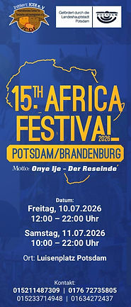 POSTER AFRICAN FESTIVAL2026