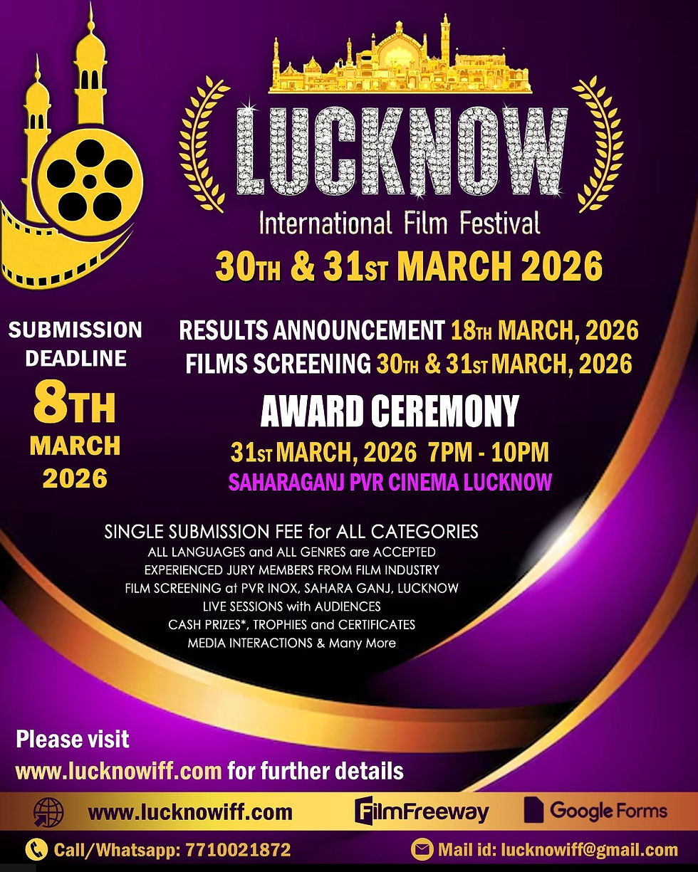 Lucknow Film Festival in Mumbai - India in March 2026