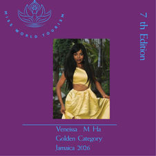 Veneissa M. Ha - Jamaica
Contestant Miss World Tourism Official 2026