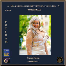 Susan Nduta Contestant Miss Black Beauty International 2026
