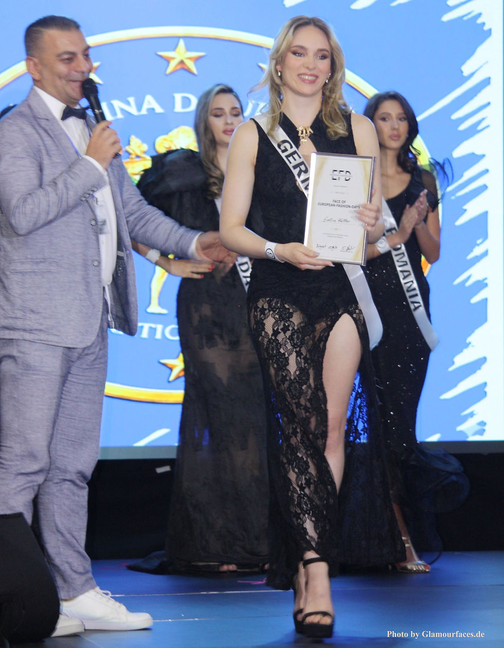 Evelina Müller from Germany won her Title - Vize Miss