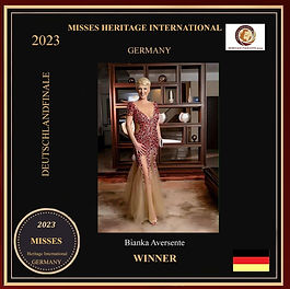 Bianka Aversente Winner Misses Heritage Germany 2023