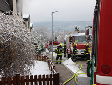Wohnhausbrand in Berndorf