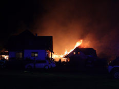 Großbrand in Klein Mariazell