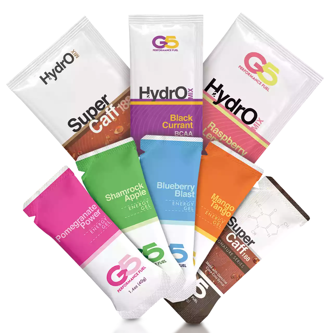 G5 Performance Fuel & HydroMix Sample Packs