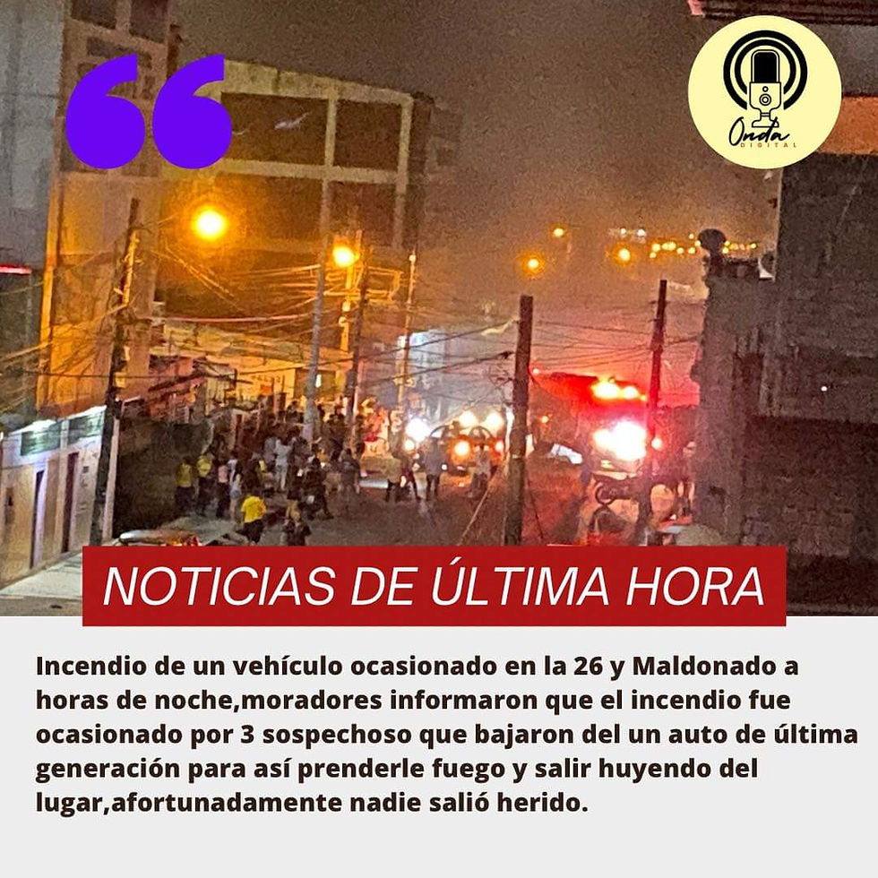 #UltimaHora
