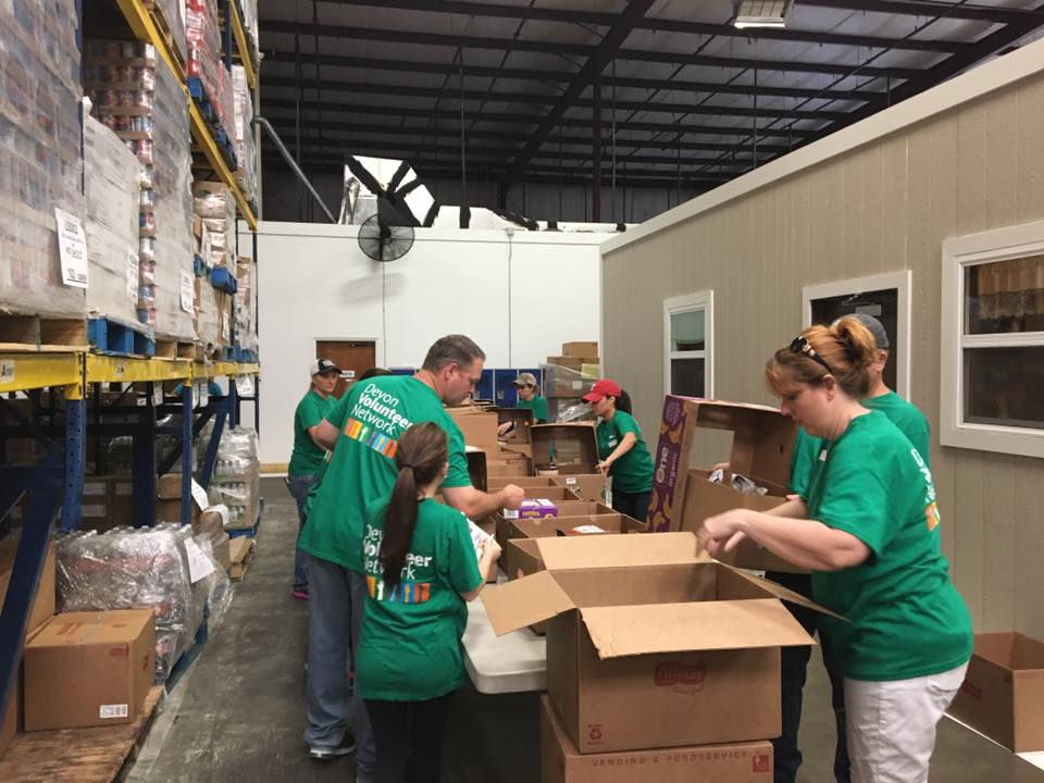Volunteer Day at the Food Bank