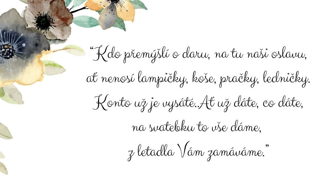 Svatební dary č.36