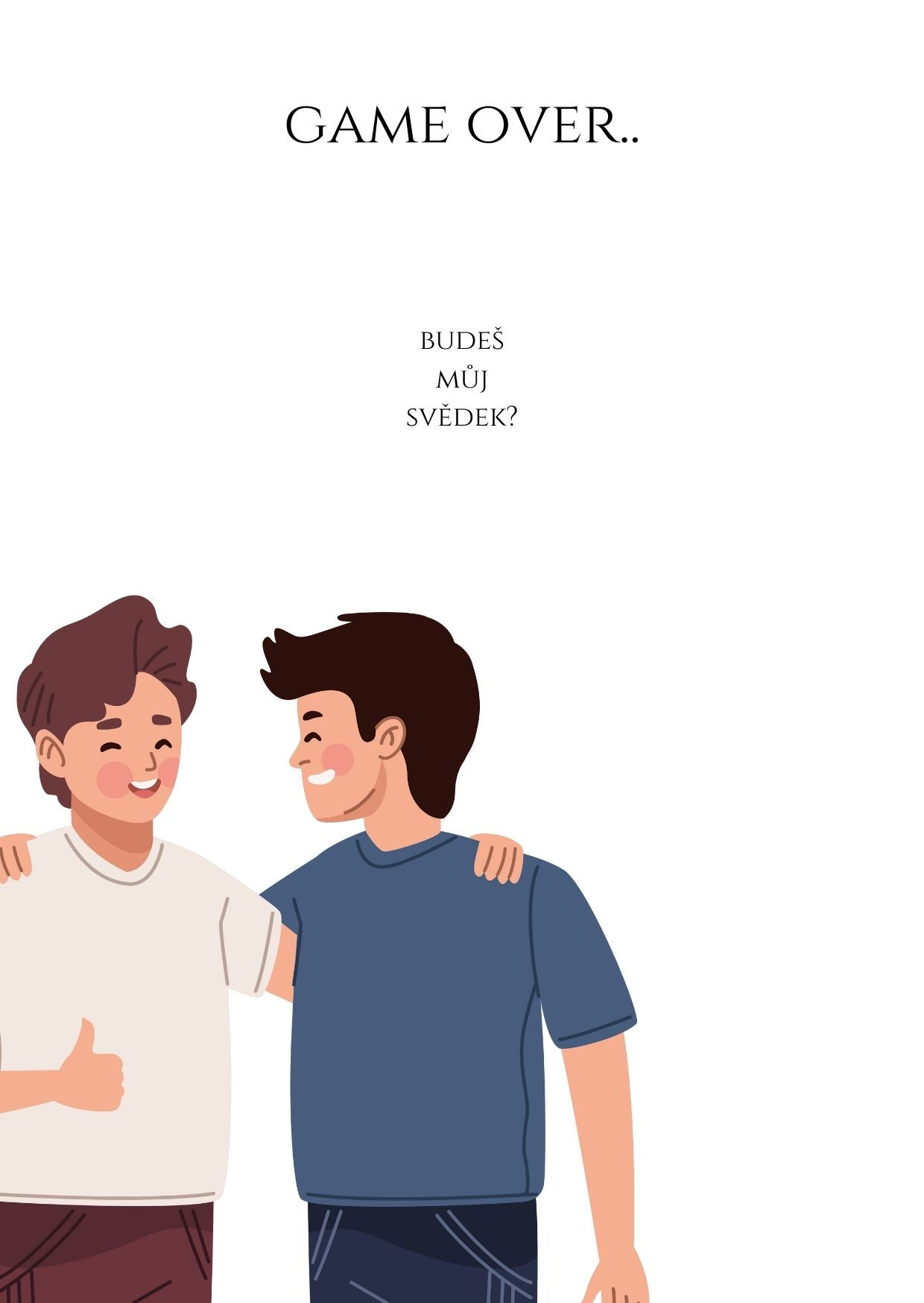 Stírací los - družička/svědek - č.12