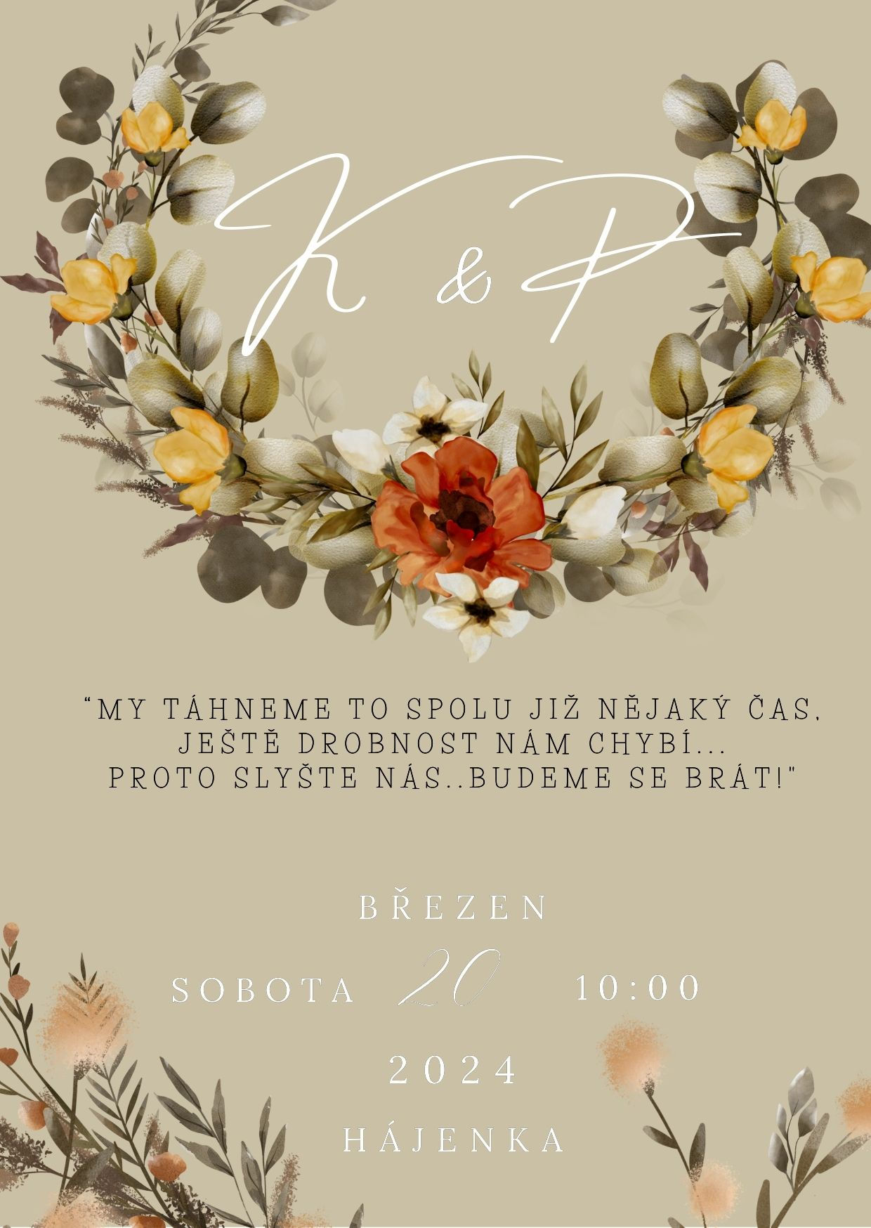 Svatební oznámení č.84