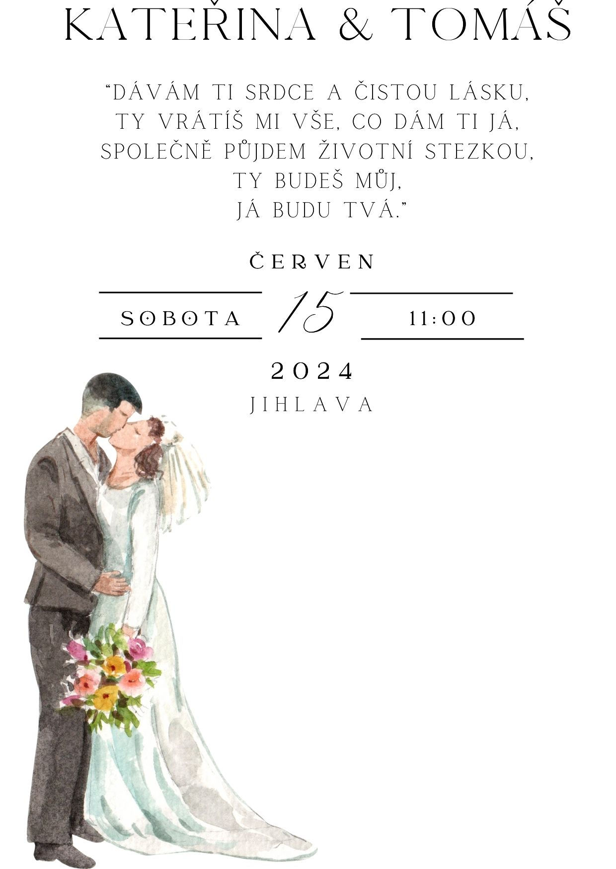 Svatební oznámení č.121