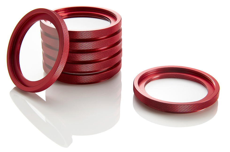 Optical window materials including sapphire, CaF2, BK7 and fused silica