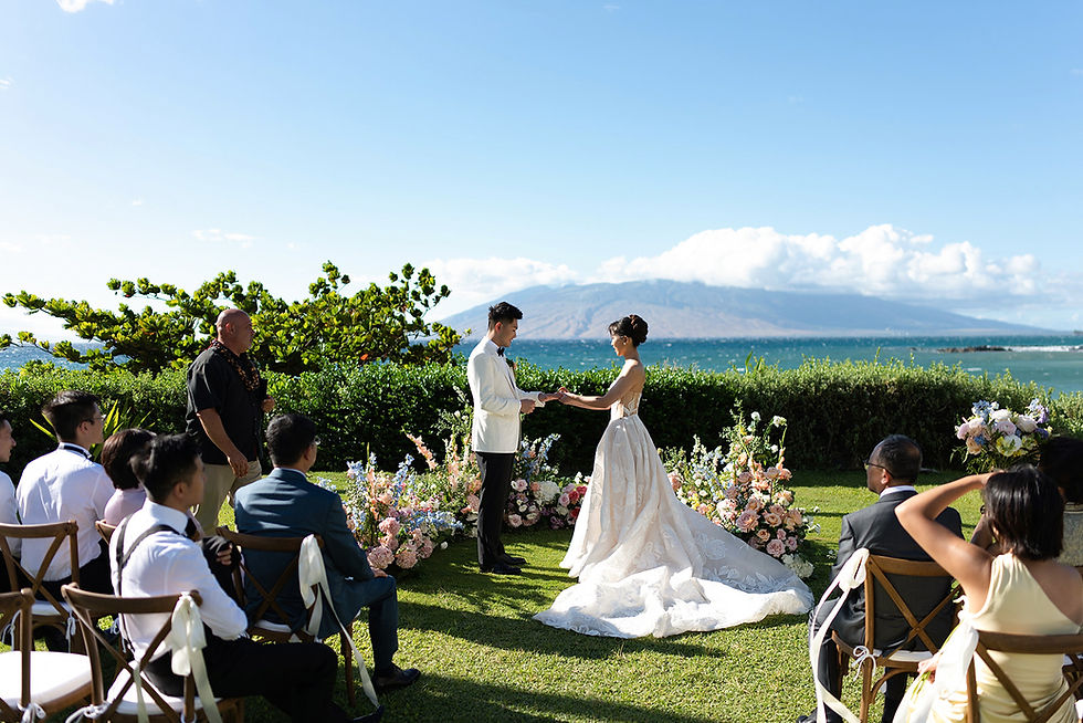 Oceanfront Maui Wedding at Andaz Maui
