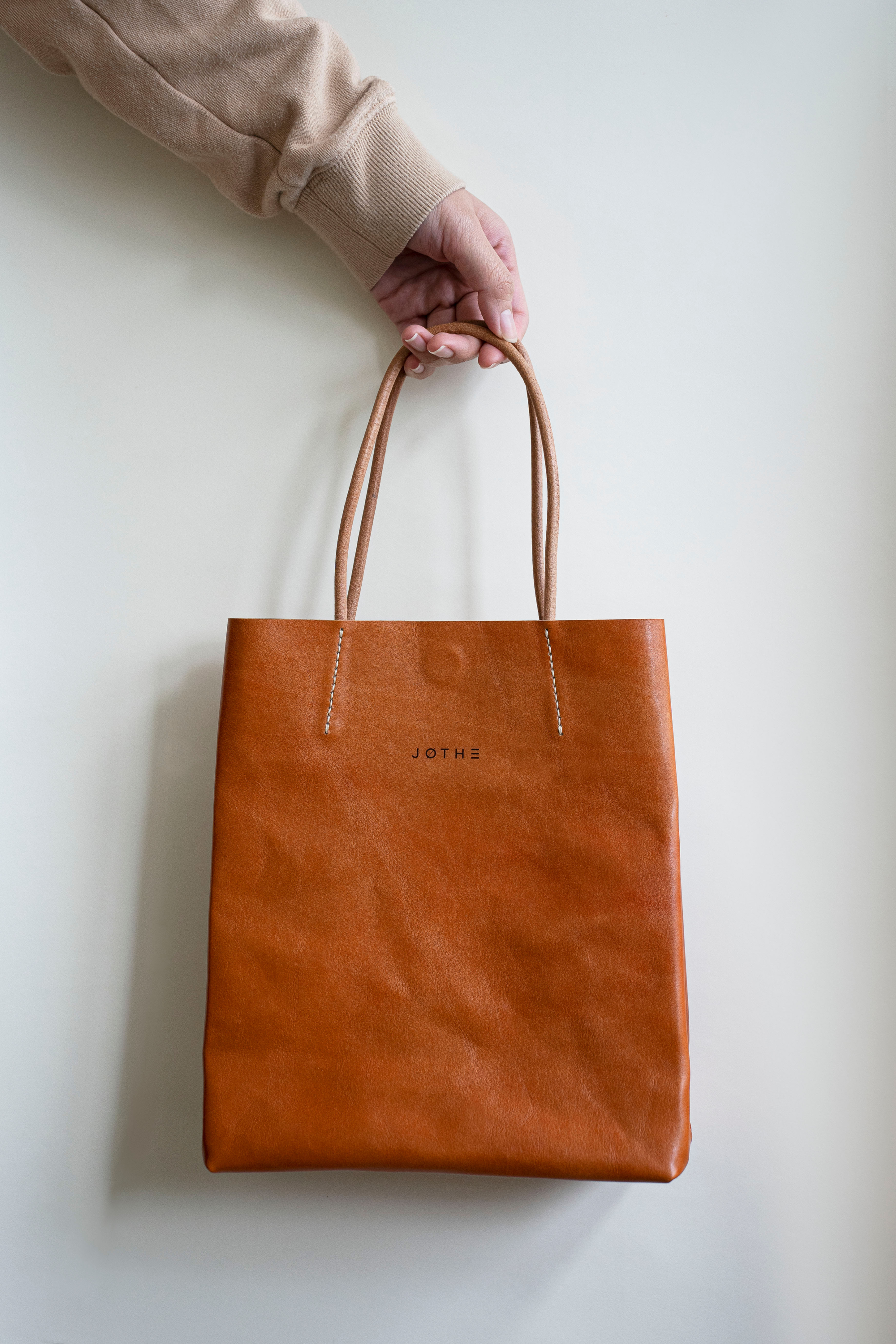 Leather Paper Bag