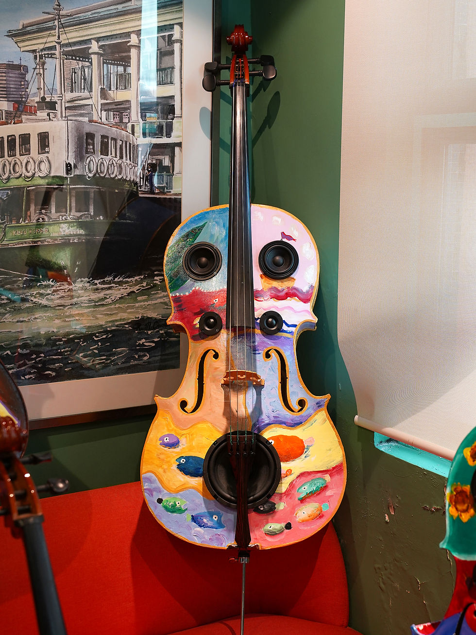 Thumbnail: Cello Speaker - Butterfly Artisan
