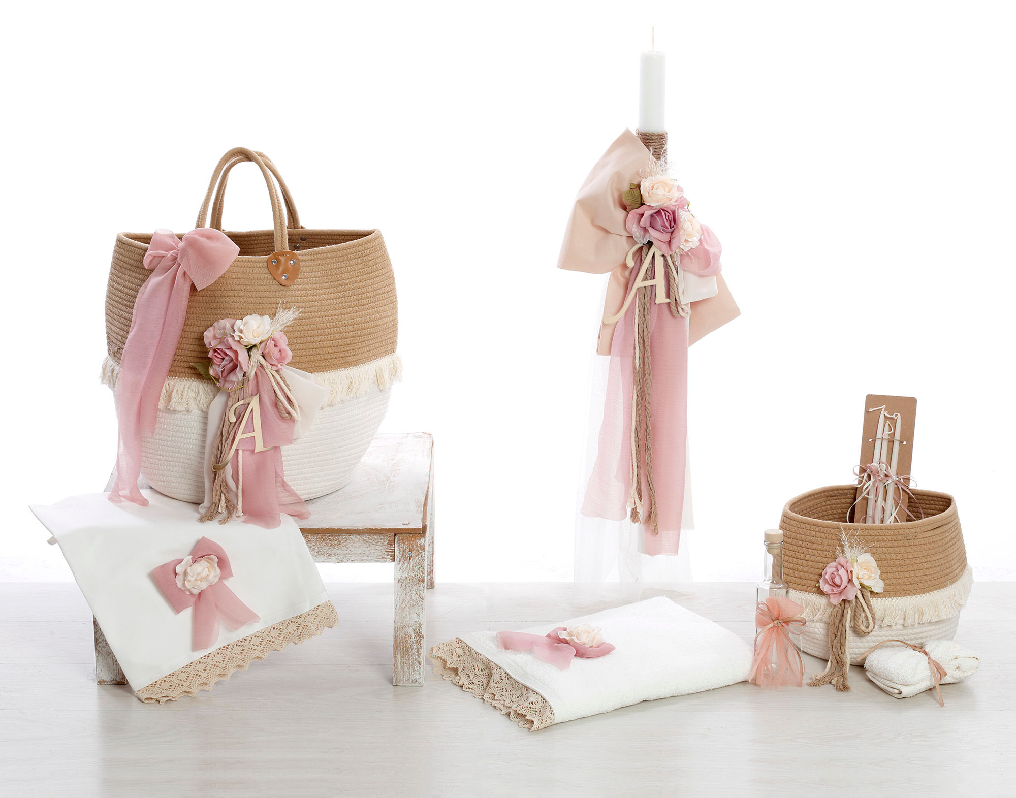 Σετ Βάπτισης Μονόγραμμα ΛΛ-872521