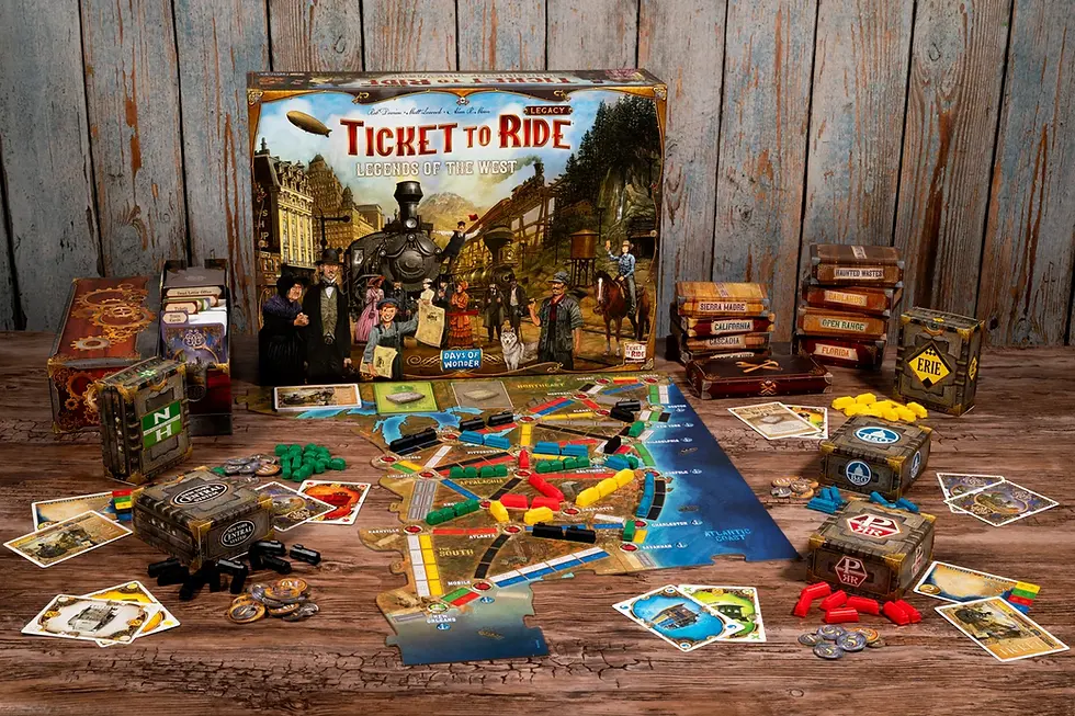 Thumbnail: Ticket to Ride Legacy: Legends of the West Board Game