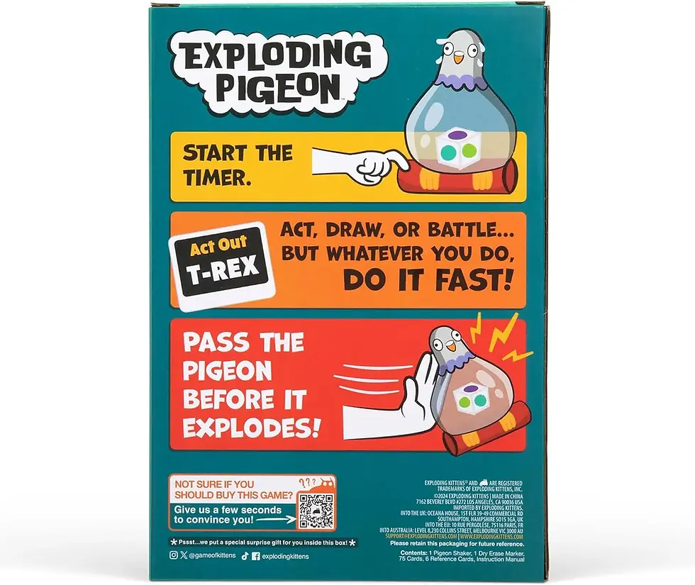 Thumbnail: Exploding Pigeon