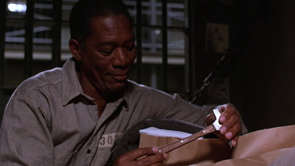 A famous example of Chekov's Gun theory. The rock hammer in The Shawshank Redemption.