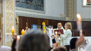 Comunidade celebra a Páscoa do Senhor
