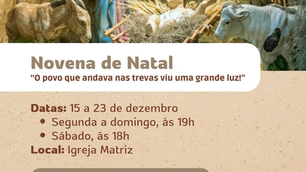 Participe da Novena de Natal!