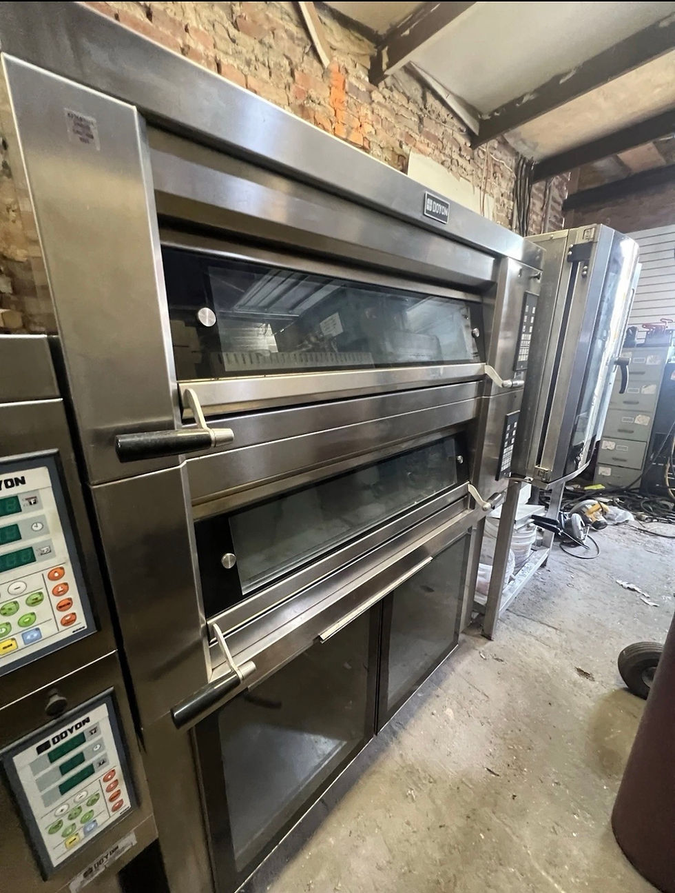 Thumbnail: Doyon 2T2 Artisan 2 Stone 37 1/2" Deck Oven - 4 Pan Capacity, Bakery, Pizza Oven