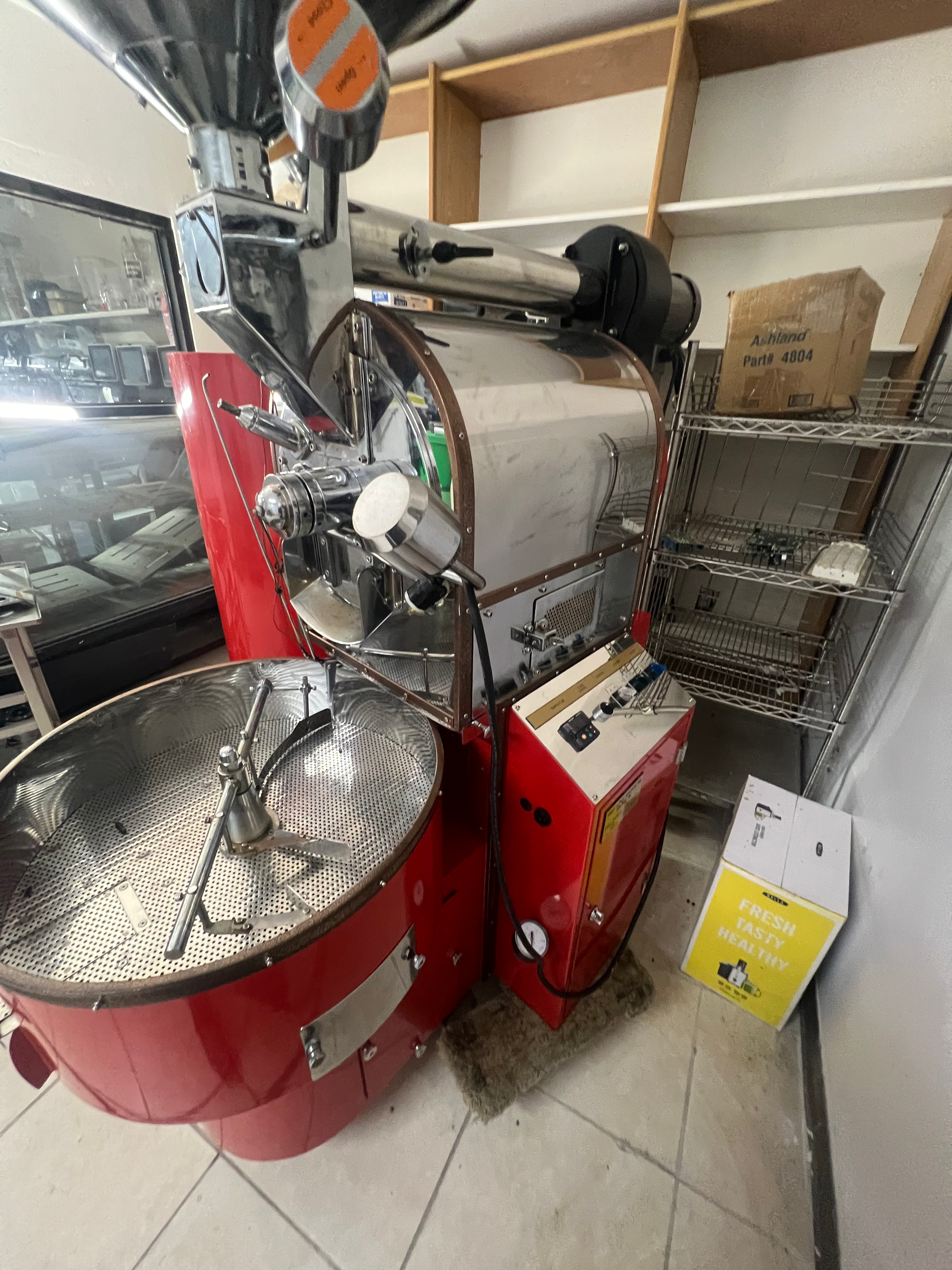 Ambex YM-10 Propane Coffee Roaster