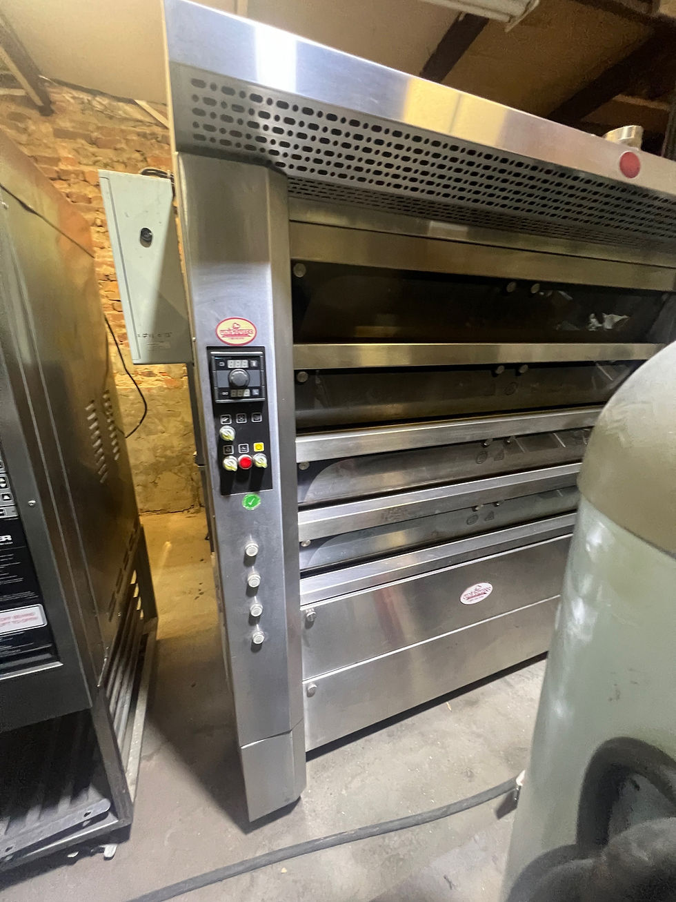 Thumbnail: Compact Vapor Steam Tube Gas Deck Oven Energy Saving Vapor Tube Heating System