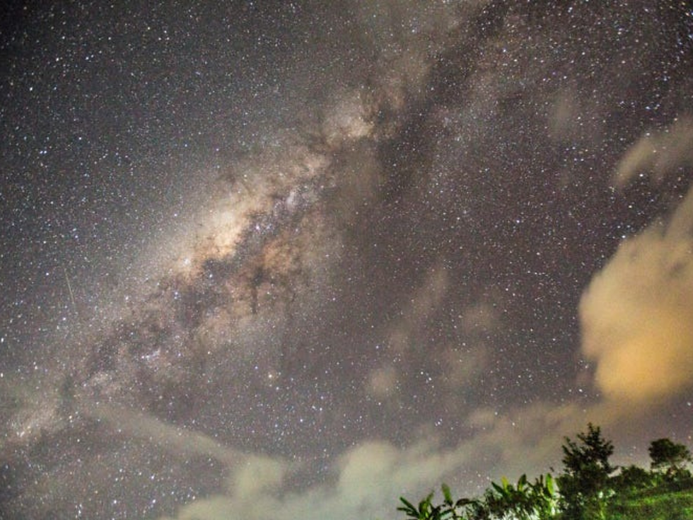 One of Nyepi’s most unexpected gifts appears after sunset.