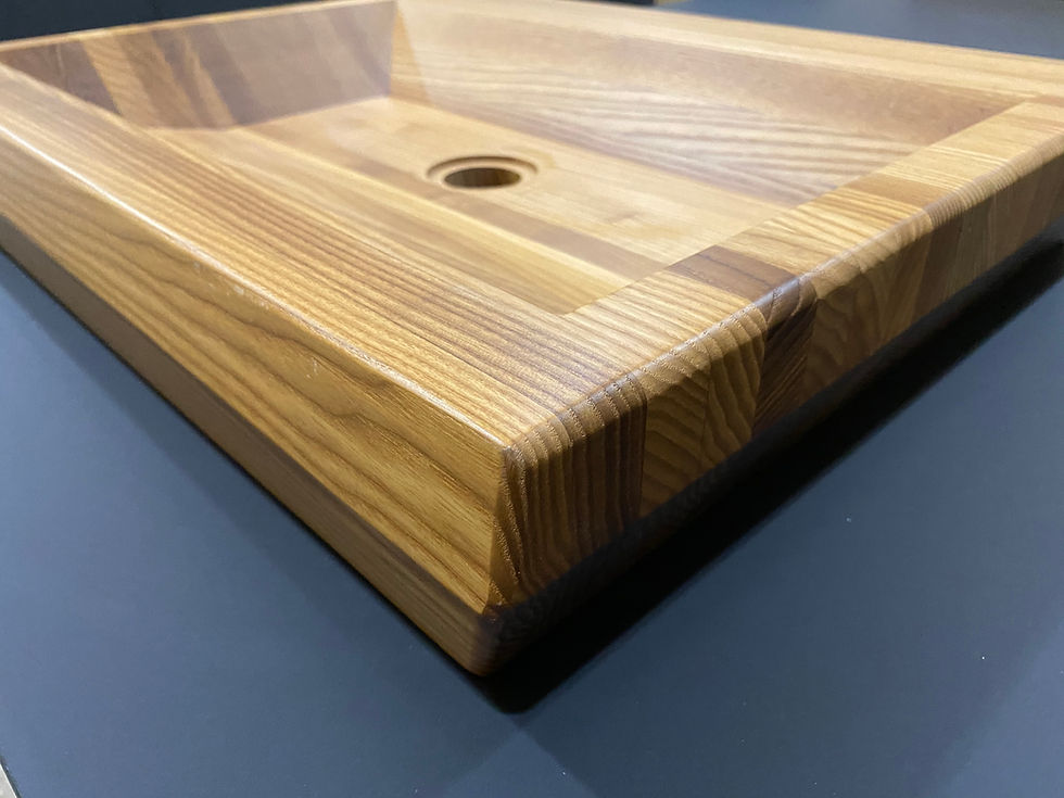 Thumbnail: Solid Walnut Vessel Sink