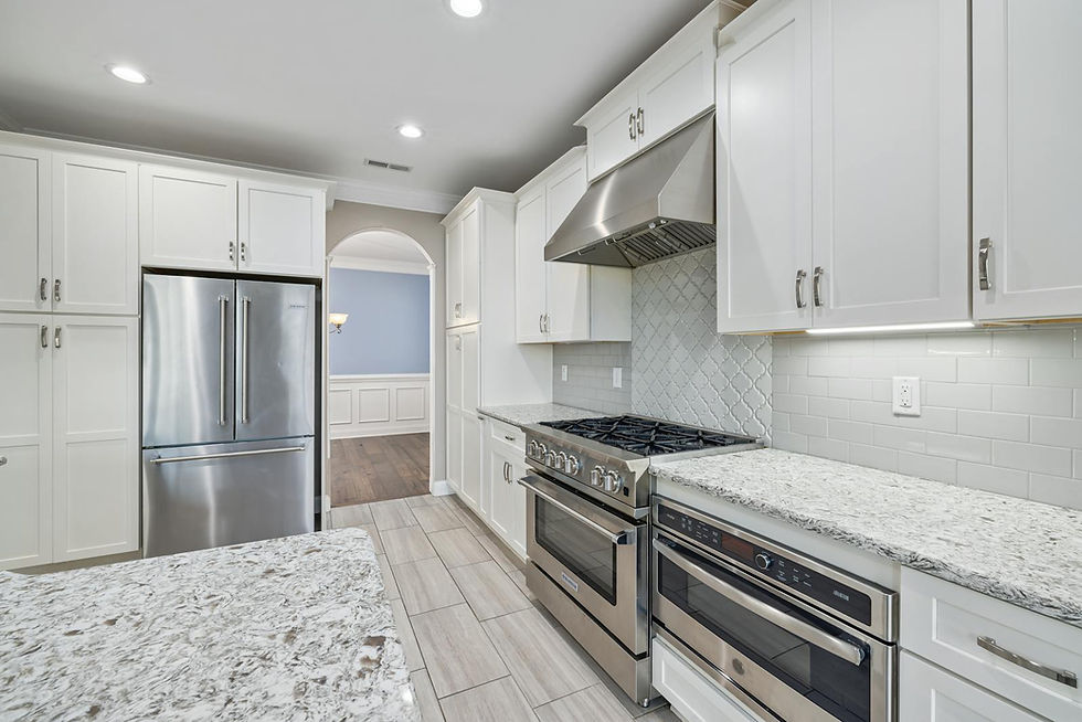 Smoked oak wood veneer modern European kitchen Houston Texas