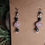 Thumbnail: Rose Quartz Drop Earrings in Silver or Copper wire