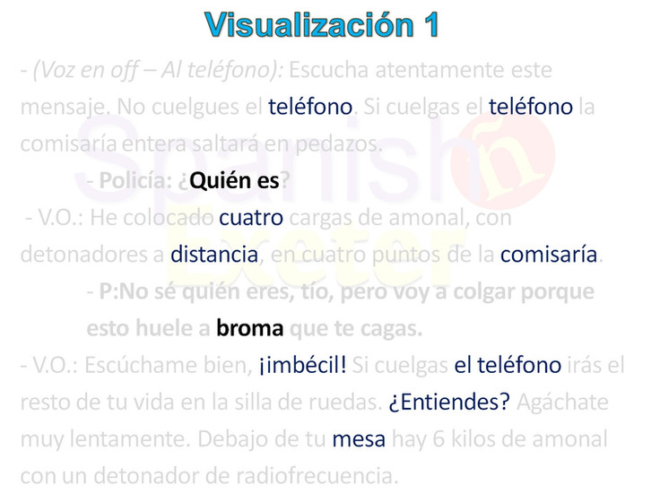 Series de televisión para aprender español repetición completa