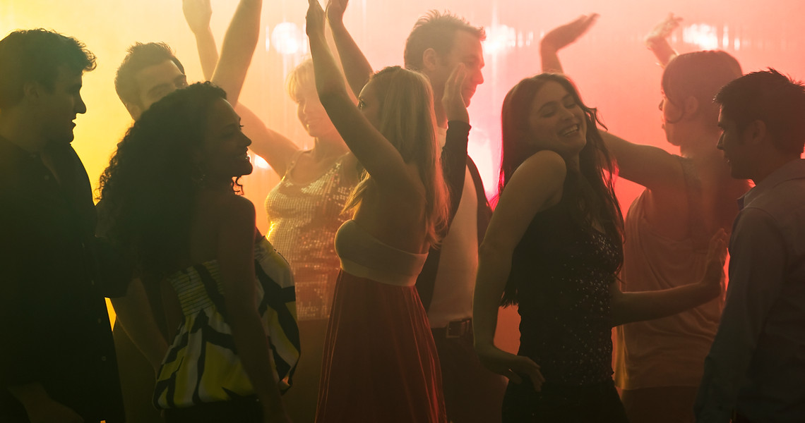 Wedding Guests Dancing