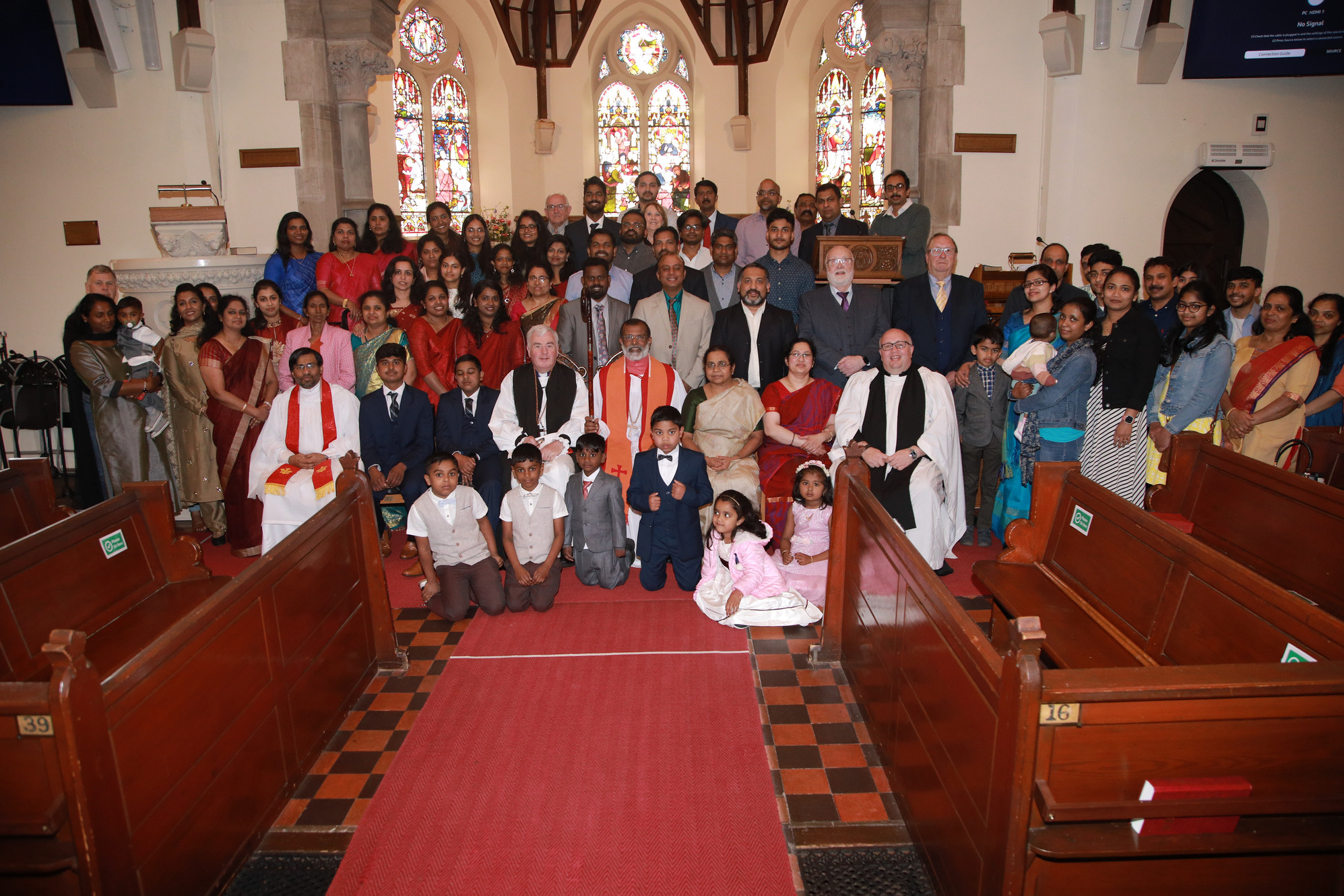 Saint Thomas Church of South India Church Belfast logo